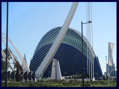 City of Arts and Sciences 004 - Avinguda de l'Autopista del Saler, El Pont de l'Assut de l'Or and L'Àgora.